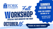 York University to Host Fall Workshop Focused on Youth Ministry